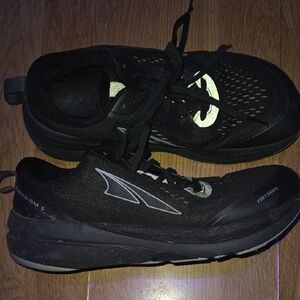 Altra Black and White Athletic Shoes